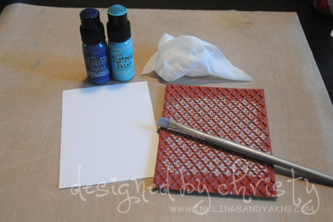 dry stamping supplies