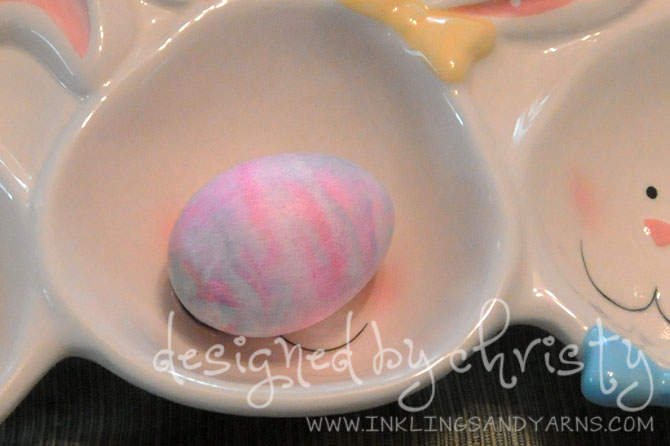 shaving cream egg | www.inklingsandyarns.com