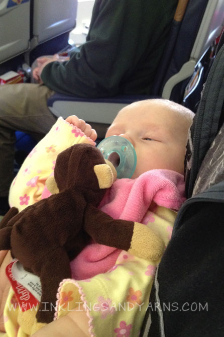 Baby's First Flight | www.inklingsandyarns.com