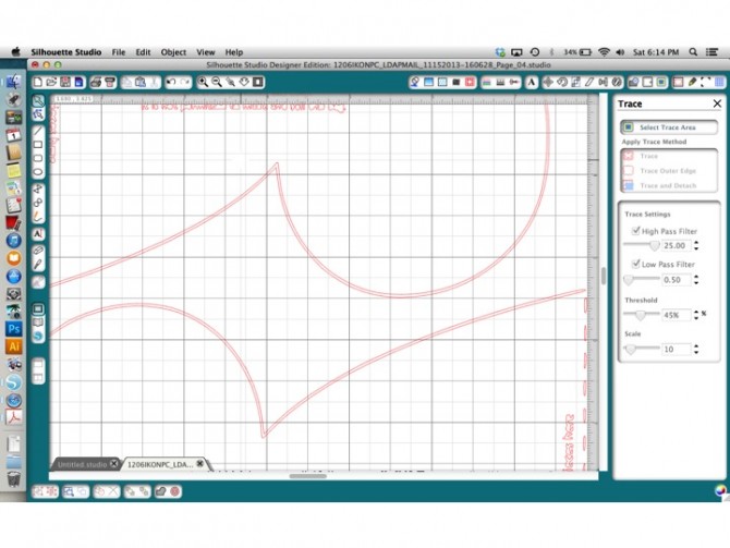 Double Trace Lines in Silhouette Studio | www.inklingsandyarns.com