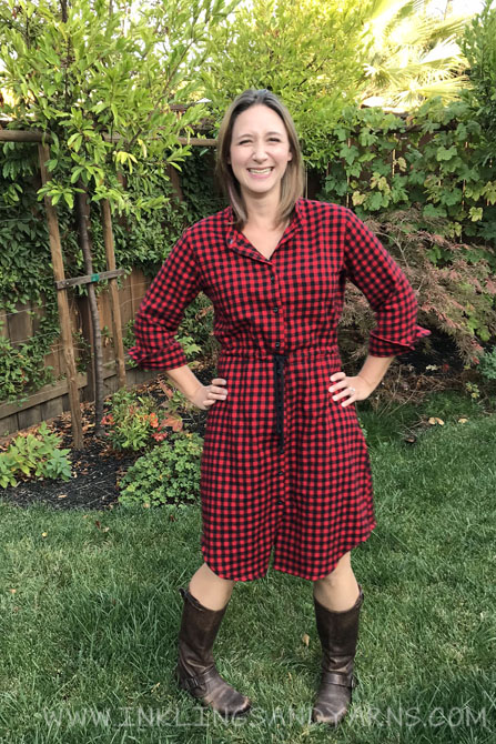 Julianne Button Up Dress Pattern